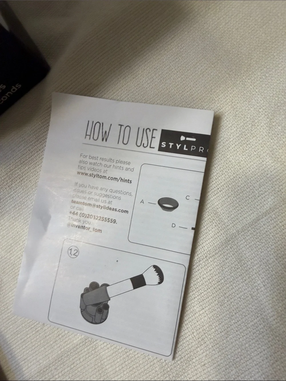 STYLPRO brush cleaner